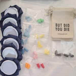 "But Did You Die" Hangover Kit W/ Ice Packs, Earplugs - Bachelor | Bachelorette
